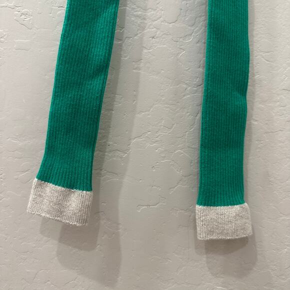 Mini Boden Green Footless Tights - Picture 4 of 7